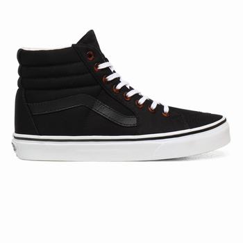 Vans Tort Sk8-Hi - Naisten Korkeavartiset tennarit - Mustat/Valkoinen